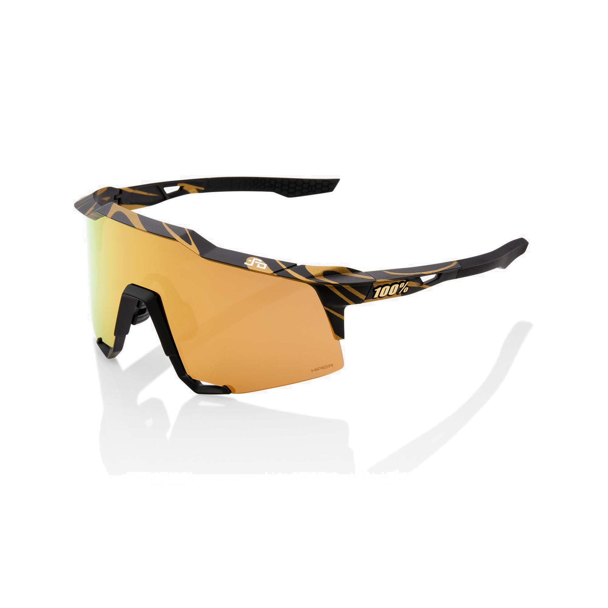 100% - SPEEDCRAFT - PETER SAGAN LE METALLIC GOLD FLAKE HIPER GOLD MIRROR LENS 100% - SPEEDCRAFT - PETER SAGAN LE METALLIC GOLD FLAKE HIPER GOLD MIRROR LENS